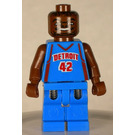 LEGO Jerry Stackhouse, Detroit Pistons, Road Uniform #42 Minifigurka