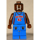 LEGO Jerry Stackhouse, Detroit Pistons, Road Uniform #42 minifiguur