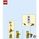 LEGO Jessica Sharpe and Lion Cub 952112 Instructies