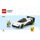 LEGO Jet vs. Car Set 60489 Instructions