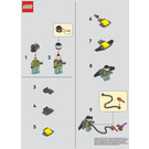 LEGO Jetpack-Ranger & Raptor Set 122332 Instructions