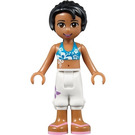 LEGO Joanna con Blanco Cropped Pantalones Minifigura