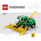 LEGO John Deere 9700 Forage Harvester Set 42168 Instructions