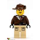 LEGO Johnny Thunder (Expedition) avec Marron Veste Minifigurine