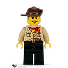 LEGO Johnny Thunder (Expedition) avec Desert Tenue Minifigurine