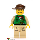 LEGO Johnny Thunder (expedition) with Pockets Minifigure