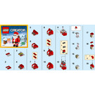 LEGO Jolly Santa Set 30478 Instructions