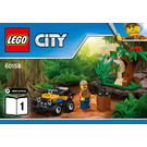 LEGO Jungle Cargo Helicopter  60158 Instruktioner