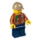 LEGO Djungel Exploration Man Minifigur