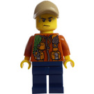 LEGO Djungel Exploration Man Minifigur