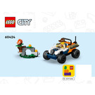 LEGO Jungle Explorer ATV Red Panda Mission Set 60424 Instructions