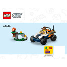 LEGO Jungle Explorer ATV Red Panda Mission 60424 Инструкции