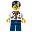 LEGO Dschungel Scientist mit Brille Minifigur