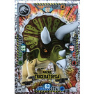 LEGO Jurassic World Trading Card Game (Polish) Series 1 - # 27 Napad Triceratopsa