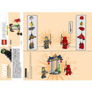 LEGO Kai and Rapton's Temple Battle Set 30650 Instructions