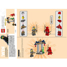 LEGO Kai and Rapton's Temple Battle 30650 Instrucciones