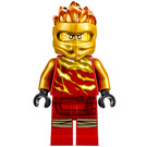 LEGO Kai - Forbidden Spinjitzu met Wrap Flames (Spinjitzu Slam) Minifiguur