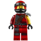 LEGO Kai - Hunted s plochý stříbrný Ramenní brnění  Minifigurka