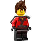 LEGO Kai (Movie) with Hair and Gray Shoulder Armor Minifigure