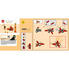 LEGO Kai's Drachen Power Spinjitzu Flip 71777 Instructions