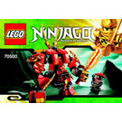 LEGO Kai's Fire Mech Set 70500 Instructions