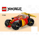 LEGO Kai's Ninja Race Car EVO 71780 Byggeinstruksjoner