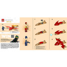 LEGO Kai's Rising Dragon Strike Set 71801 Instructions