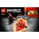 LEGO Kai - Spinjitzu Master 70633 Anweisungen