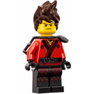 LEGO Kai med Spikar Hår Minifigur och Silver Katana Hållare