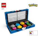 LEGO Kanto Region Badge Collection Set 40892 Instructions