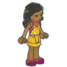 LEGO Kate with Tan and Orange Top Minifigure