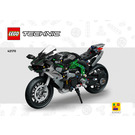 LEGO Kawasaki Ninja H2R Set 42170 Instructions