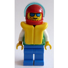 LEGO Kayaker with Life Jacket Minifigure