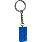 LEGO Keychain 2x4 Stud Blauw (850152)