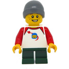 LEGO Kid, Male - Space Shirt, Dark Bluish Gray Beanie Minifigure
