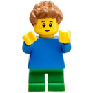 LEGO Kid mit Blau oben Minifigur