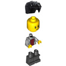 LEGO Kid mit Light Grey oben Minifigur