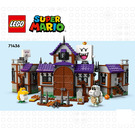 LEGO King Boo's Haunted Mansion Set 71436 Instructions