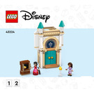 LEGO King Magnifico's Castle Set 43224 Instructions