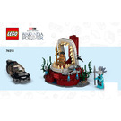 LEGO King Namor's Throne Room 76213 Instrucciones