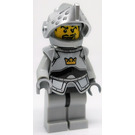 LEGO Riddare med Breastplate och Hjälm med Silver Visir Minifigur