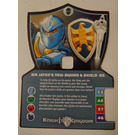 LEGO Knights Kingdom II Card 85 - Sir Jayko's New Zwaard