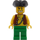 LEGO Kraken Attackin' Pirate mit Anchor Tattoo Minifigur