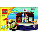 LEGO Krusty Krab Adventures 3833 Anweisungen