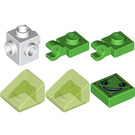 LEGO Kryptomite - Green, Small Crystals