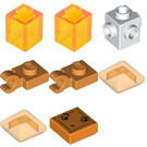 LEGO Kryptomite - Orange, Medium Crystals