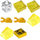 LEGO Kryptomite - Gelb, Medium Crystals