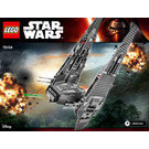 LEGO Kylo Ren's Command Shuttle 75104 Instruktioner