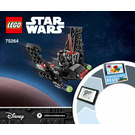 LEGO Kylo Ren's Shuttle Microfighter 75264 Instrucciones