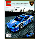 LEGO Lamborghini Polizia 8214 Anweisungen